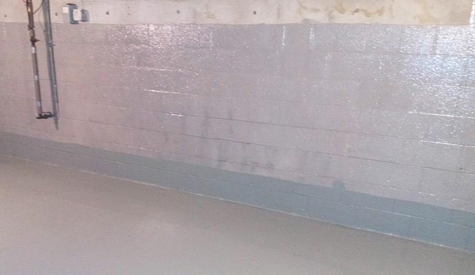 waterproof basement in Charlotte