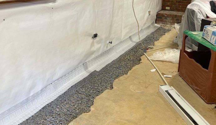 Footing drain