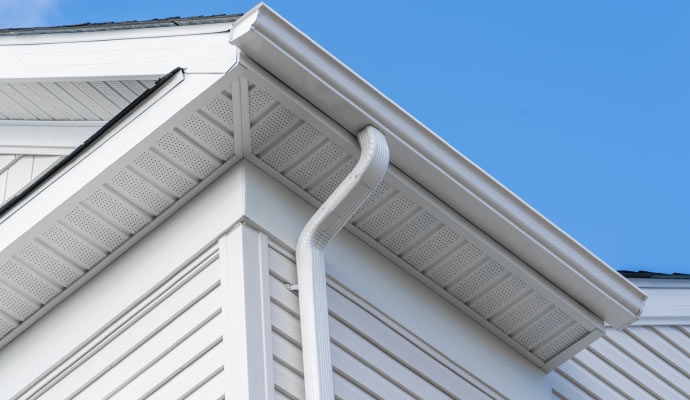 Gutter and downspout