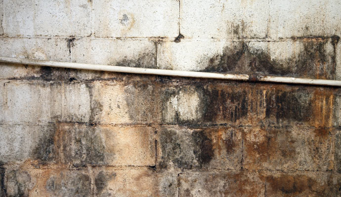 Water seepage in the basement
