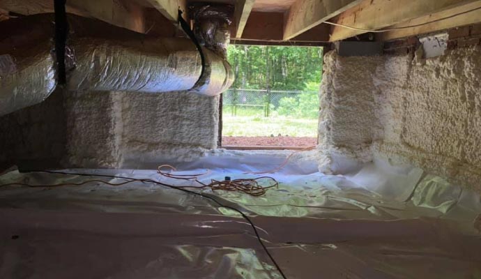 Crawl space access