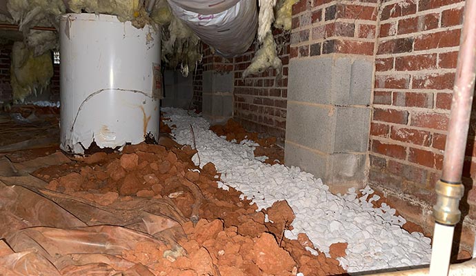 Crawl Space Drainage Services in Charlotte & Lake Norman