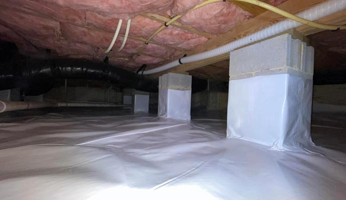 Encapsulated crawl-space
