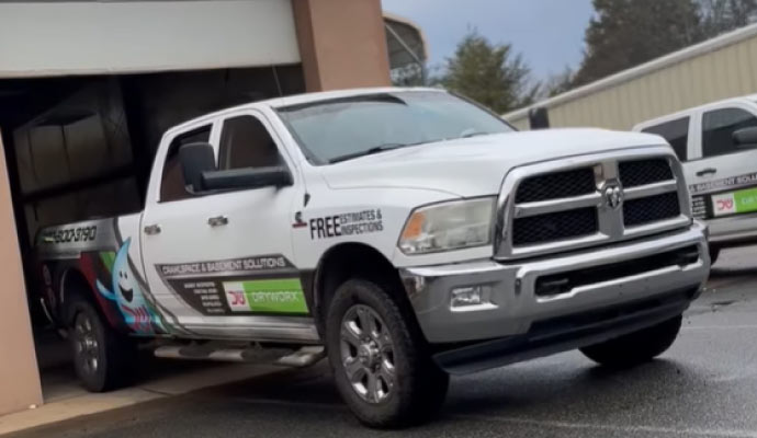 DryWorx service vehicle