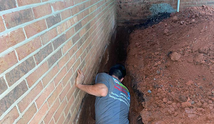 Professional foundation wall repairing  service