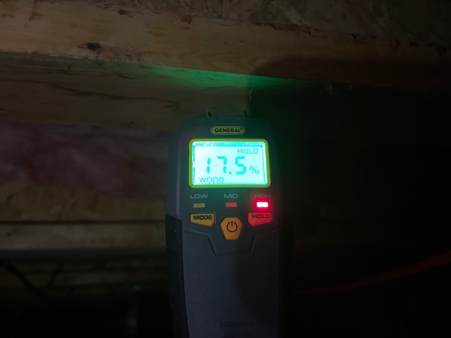 Dehumidifier Installation and Joist Repair