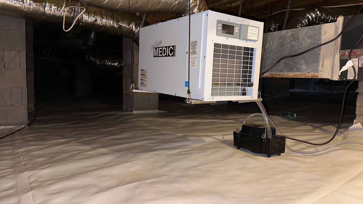 Crawl Space Dehumidifier