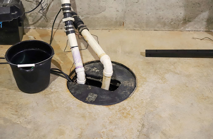 Crawl Space Waterproofing System