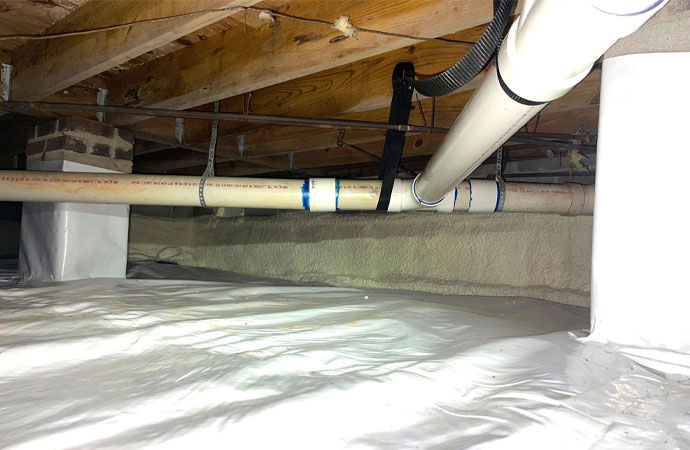 Crawl Space Waterproofing