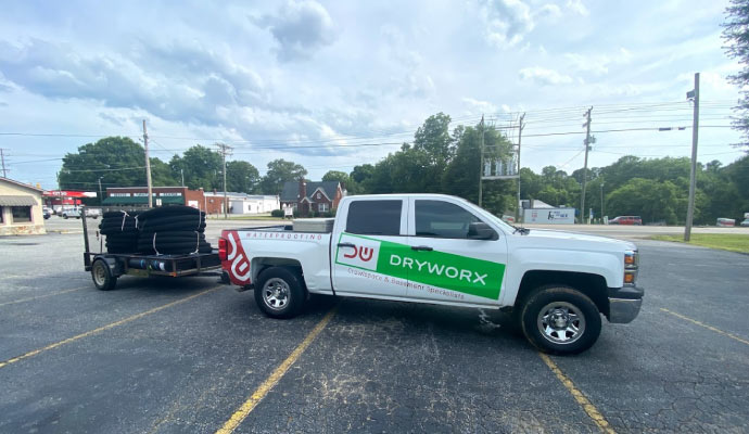 DryWorx service vehicle