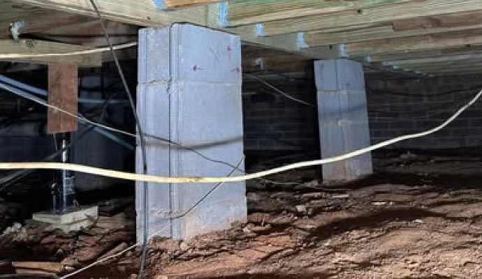 foundation pier repair