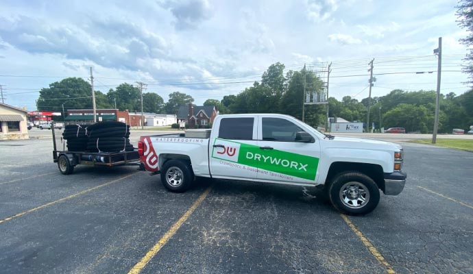 Dryworx service vehicle