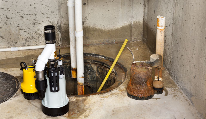 replacing sump pump